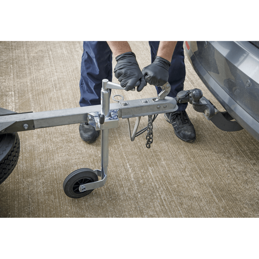 Sealey Jockey Wheel & Clamp 35mm - 150mm Solid Wheel Model No-TB371