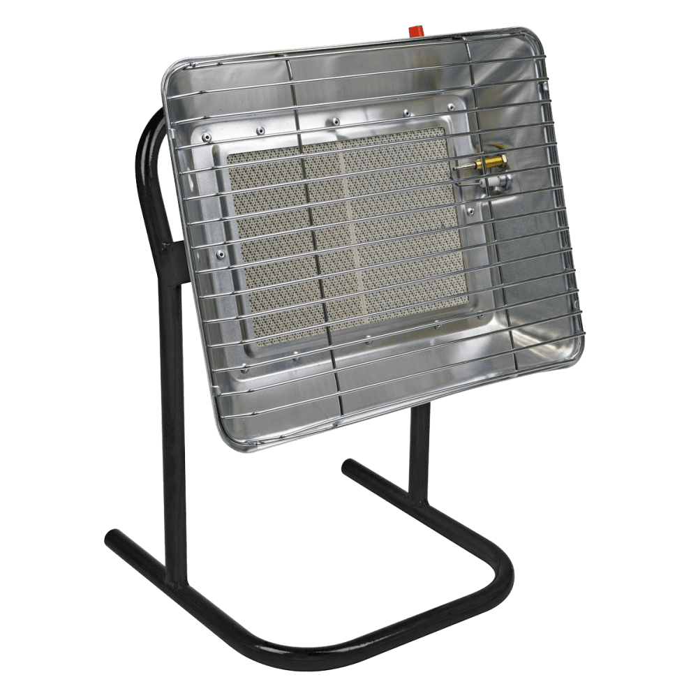 Sealey Space Warmer Propane Heater 10,250-15,354Btu/hr Tripod Mounted Model No-LP14
