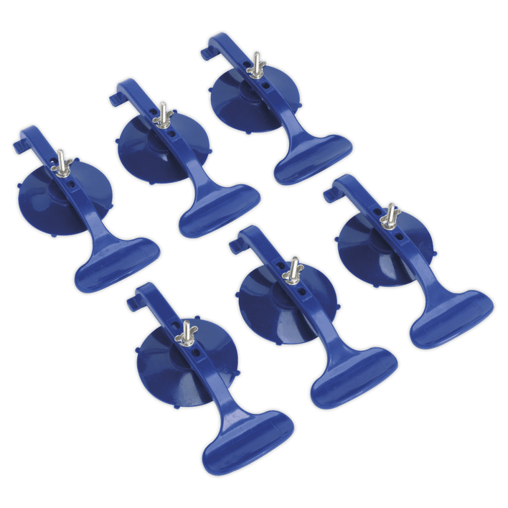 Sealey Suction Clamp Set 6pc Model No-RE006