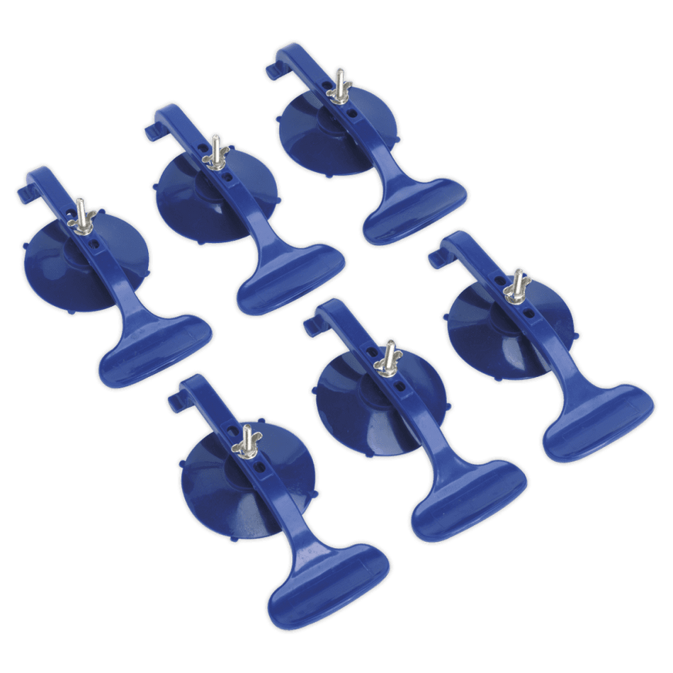 Sealey Suction Clamp Set 6pc Model No-RE006