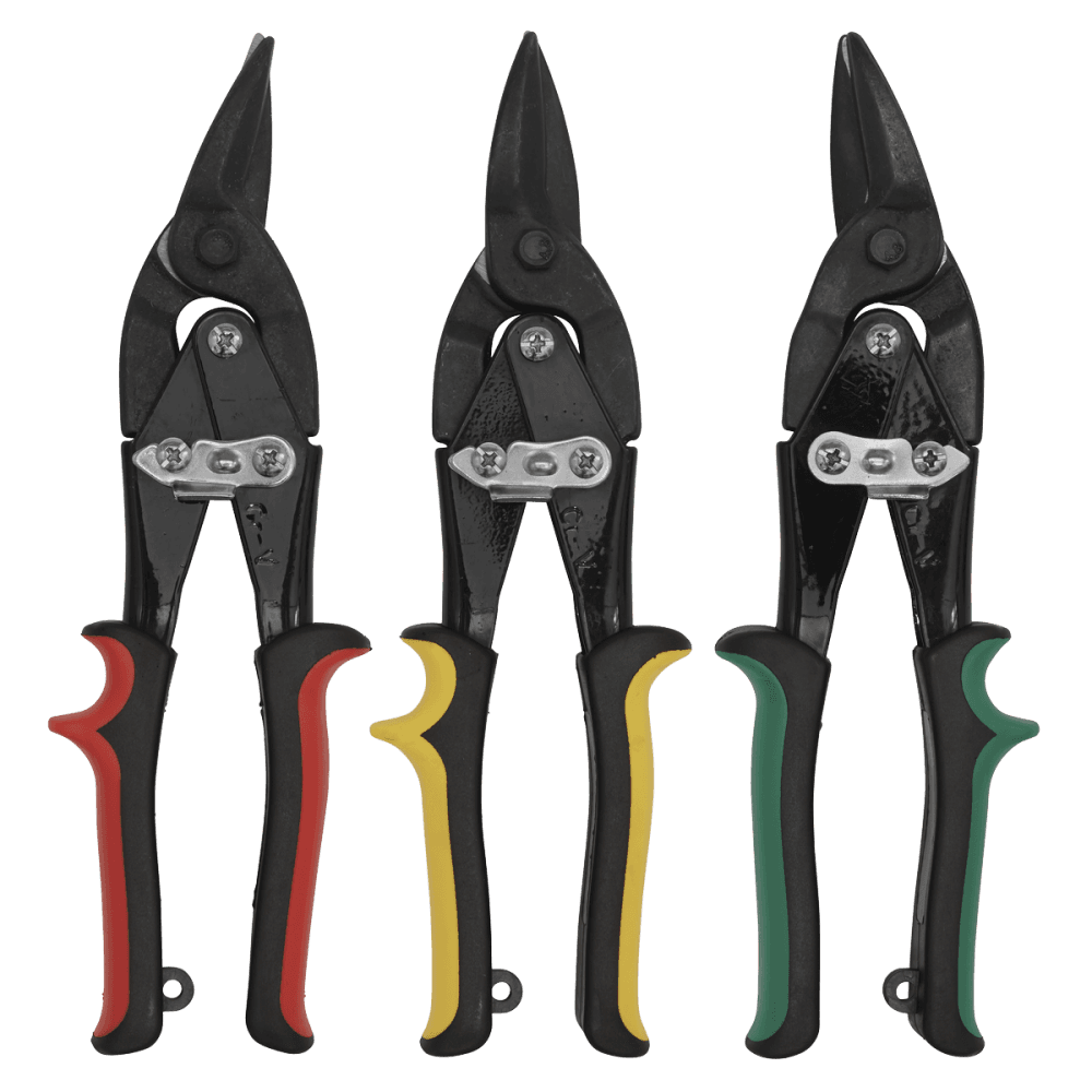 Sealey Aviation Tin Snips Set 3pc Model No-AK6907