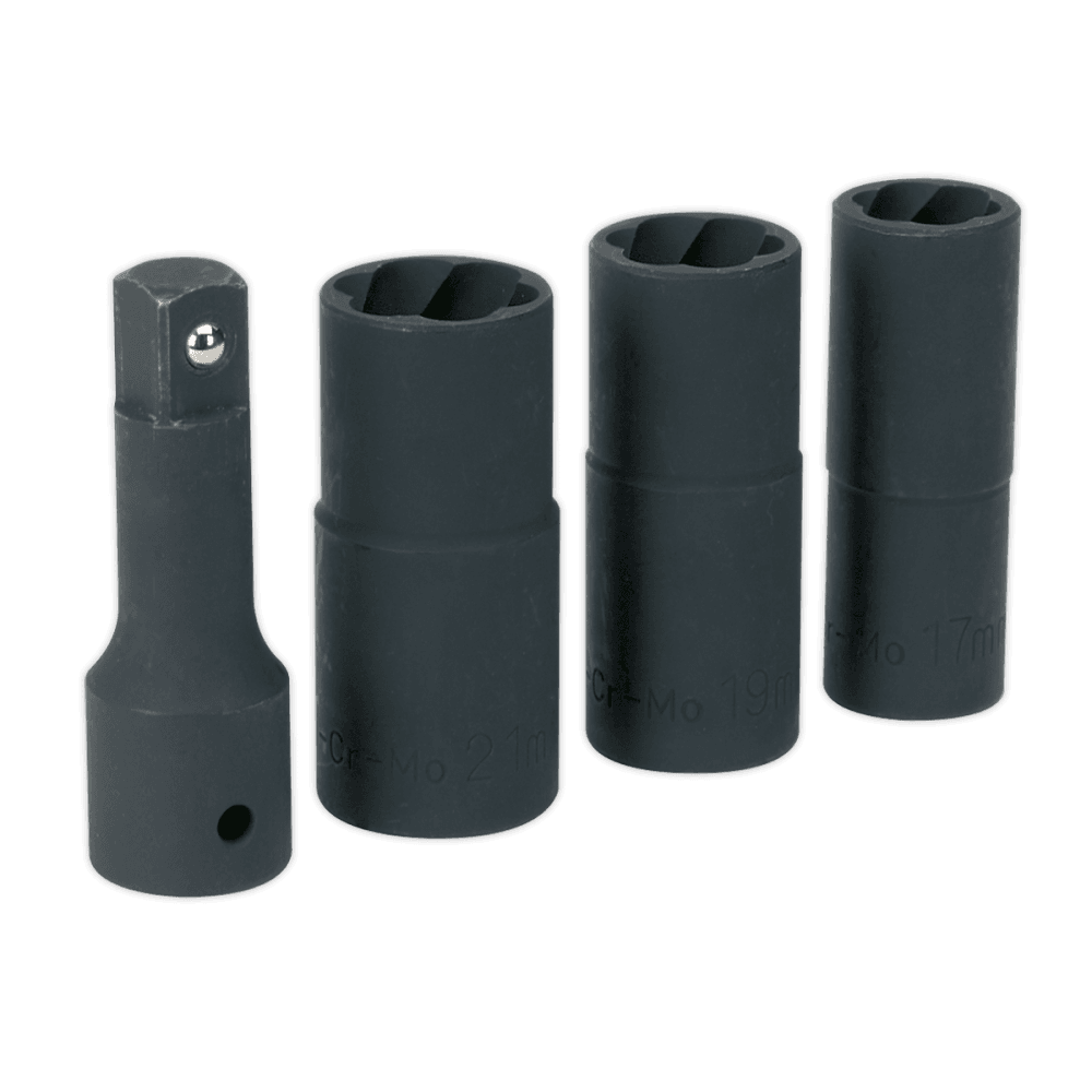 Sealey Impact Wheel Nut/Removal Flip Sockets 1/2"Sq Drive Model No-SX271