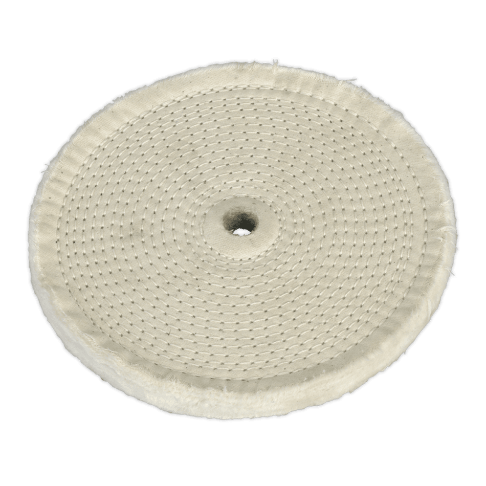 Sealey Buffing Wheel 200 x 16mm 16mm Bore for Bench Grinder Model No-BG200BW