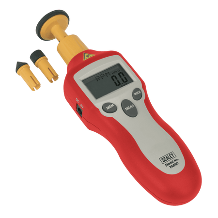 Sealey Digital Tachometer Contact/Non-Contact Model No-TA050