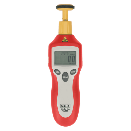 Sealey Digital Tachometer Contact/Non-Contact Model No-TA050