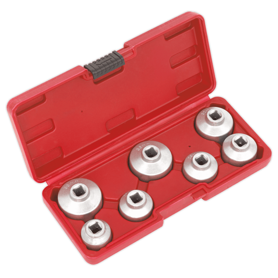 Sealey Oil Filter Cap Wrench Set 7pc Model No-VS7008