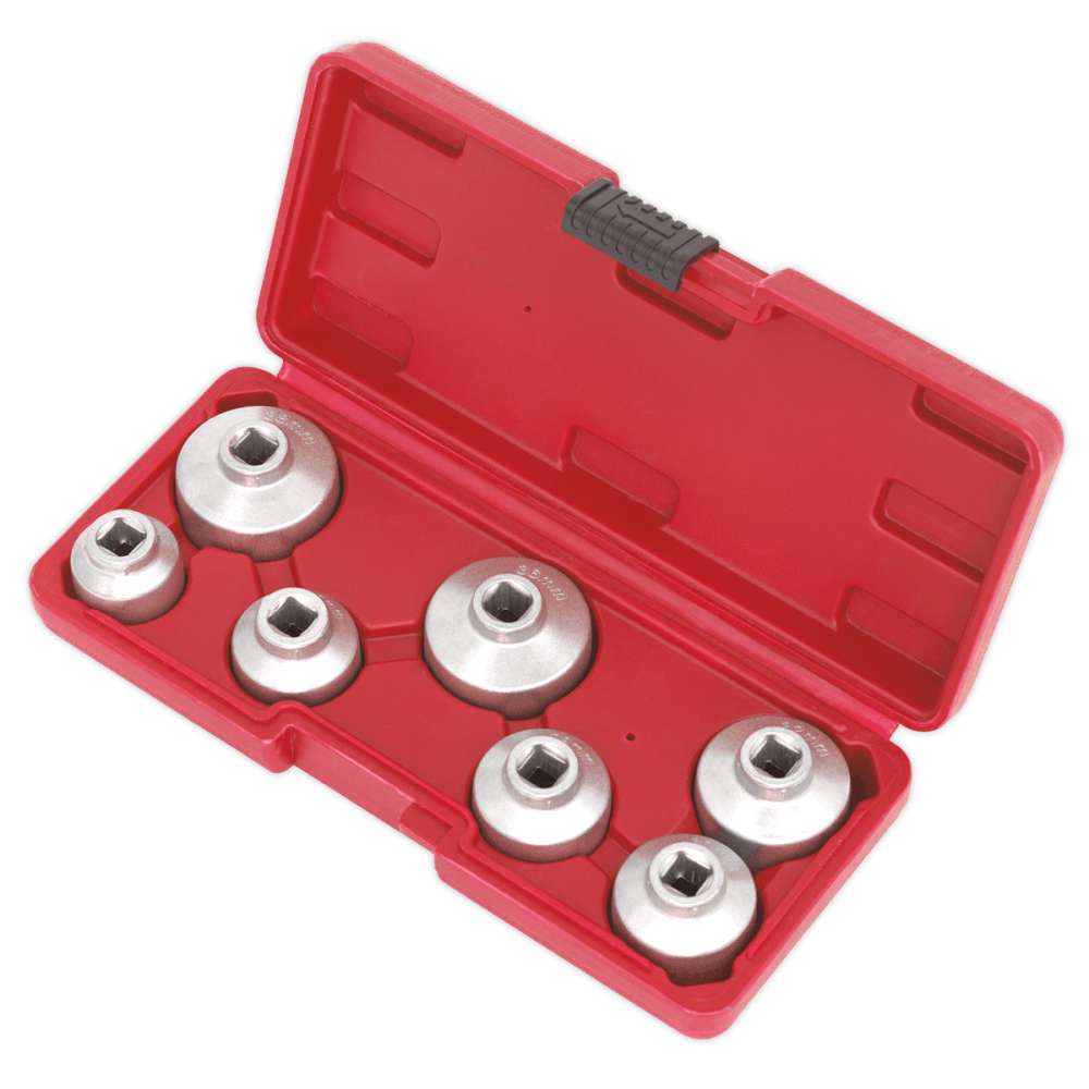 Sealey Oil Filter Cap Wrench Set 7pc Model No-VS7008