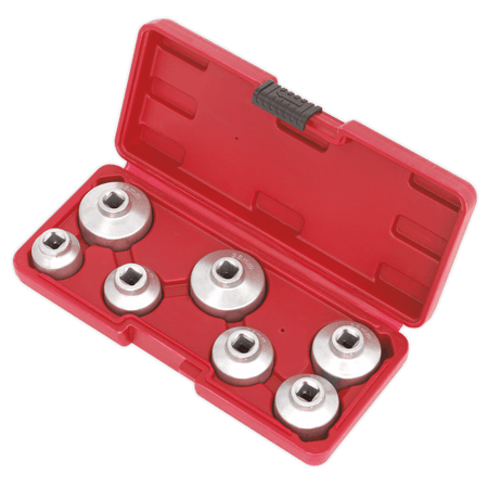 Sealey Oil Filter Cap Wrench Set 7pc Model No-VS7008