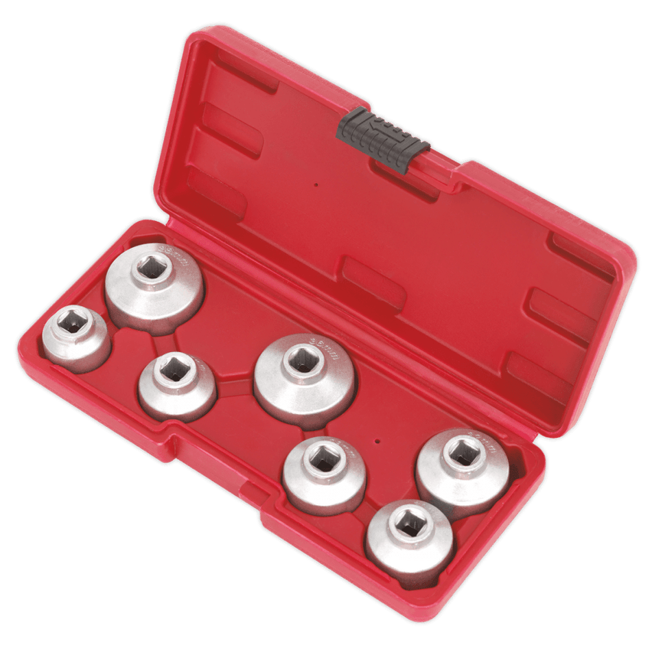 Sealey Oil Filter Cap Wrench Set 7pc Model No-VS7008