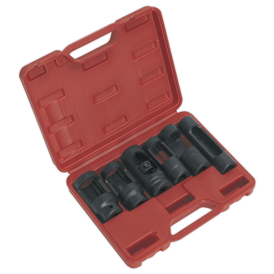 Sealey Diesel Injector Window Socket Set 6pc 1/2"Sq Drive Model No-SX0401