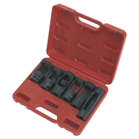 Sealey Diesel Injector Window Socket Set 6pc 1/2"Sq Drive Model No-SX0401