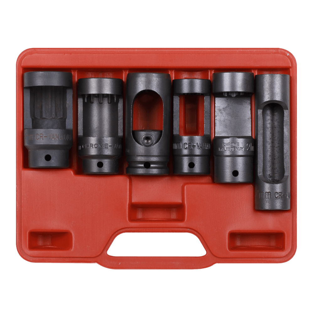 Sealey Diesel Injector Window Socket Set 6pc 1/2"Sq Drive Model No-SX0401