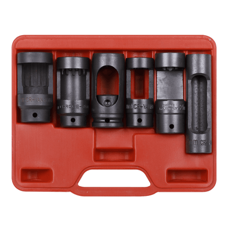 Sealey Diesel Injector Window Socket Set 6pc 1/2"Sq Drive Model No-SX0401