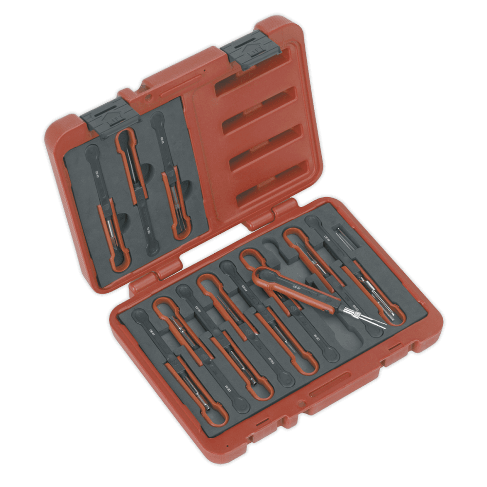 Sealey Universal Cable Ejection Tool Set 15pc Model No-VS9201
