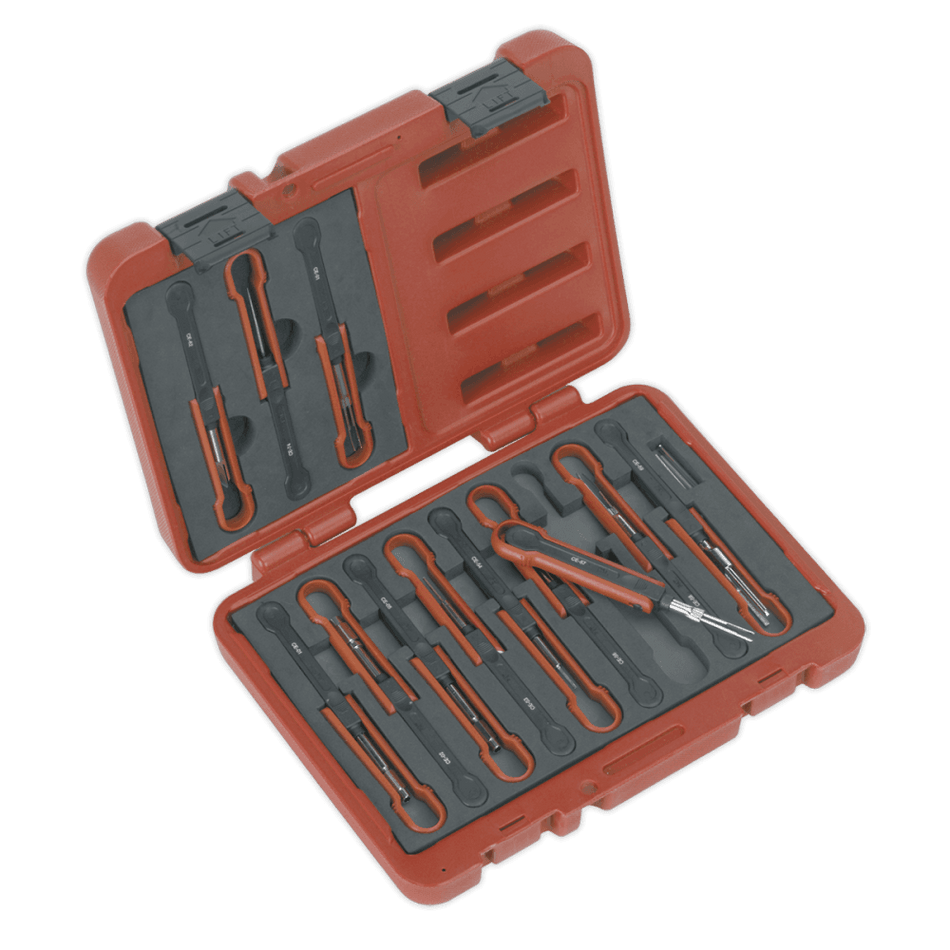 Sealey Universal Cable Ejection Tool Set 15pc Model No-VS9201