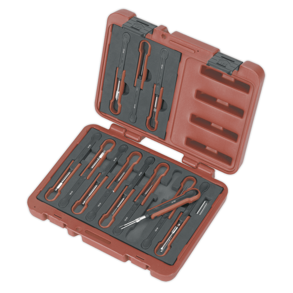 Sealey Universal Cable Ejection Tool Set 15pc Model No-VS9201