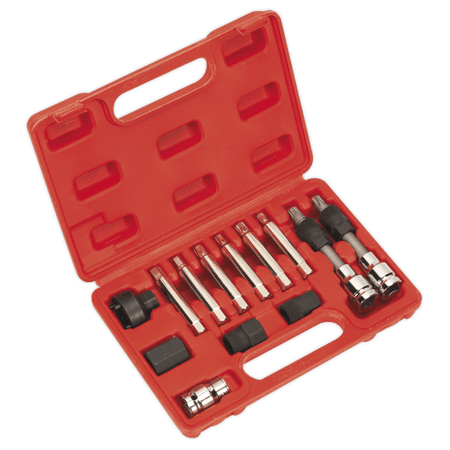 Sealey Alternator Freewheel Removal Set 13pc Model No-SX401