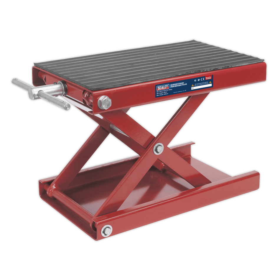 Sealey Scissor Stand for Motorcycles 450kg Model No-MC5908