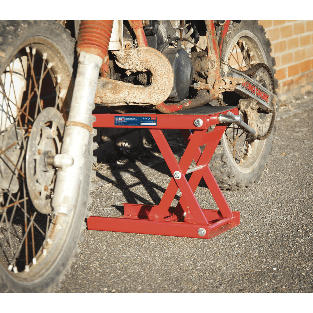 Sealey Scissor Stand for Motorcycles 450kg Model No-MC5908