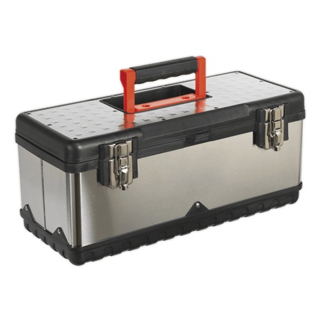 Sealey Stainless Steel Toolbox 505mm with Tote Tray Model No-AP505S
