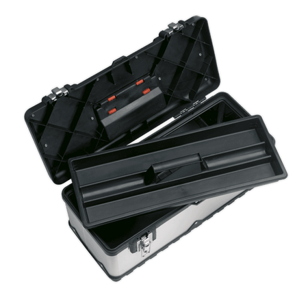Sealey Stainless Steel Toolbox 505mm with Tote Tray Model No-AP505S
