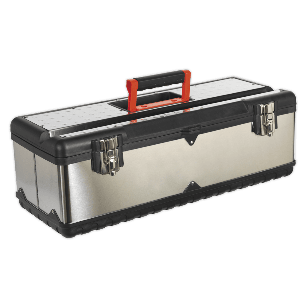 Sealey Stainless Steel Toolbox 660mm with Tote Tray Model No-AP660S