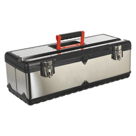 Sealey Stainless Steel Toolbox 660mm with Tote Tray Model No-AP660S