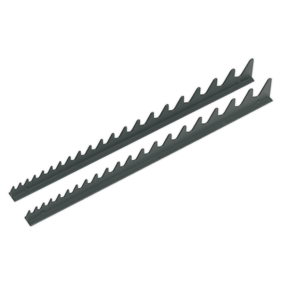 Sealey Sharks Teeth Spanner Rack 2pc Model No-WR01