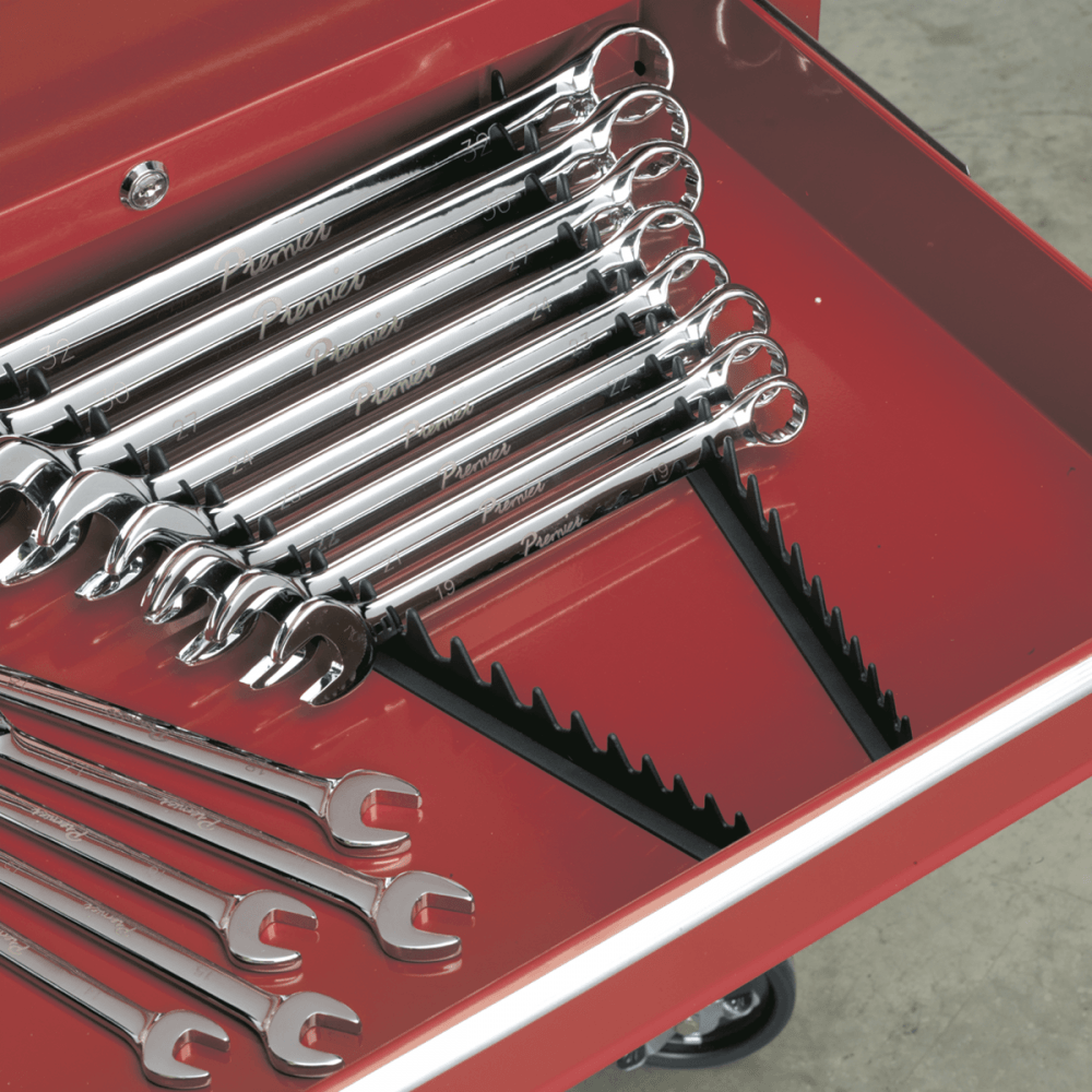 Sealey Sharks Teeth Spanner Rack 2pc Model No-WR01