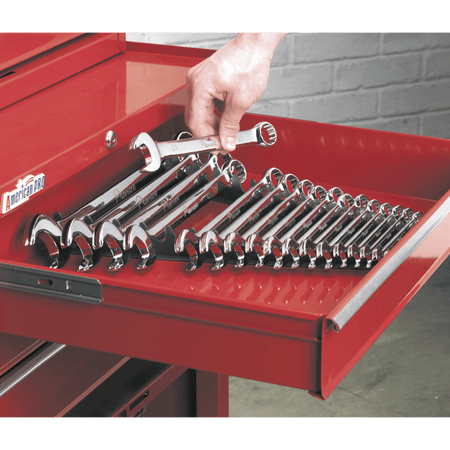 Sealey Sharks Teeth Spanner Rack 2pc Model No-WR01