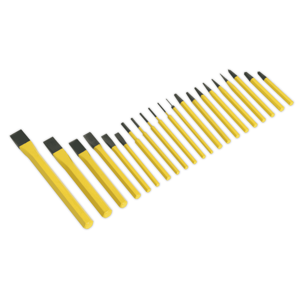 Sealey Punch & Chisel Set 21pc Model No-S0805