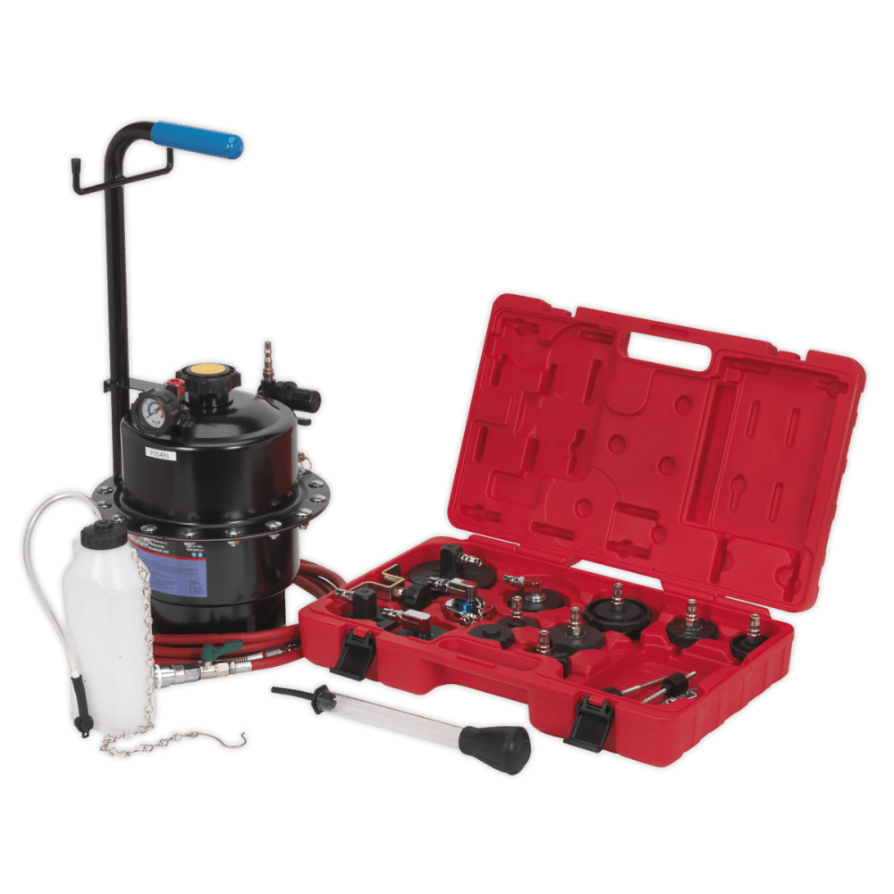 Sealey Pneumatic Pressure Bleeder Kit Model No-VS0204