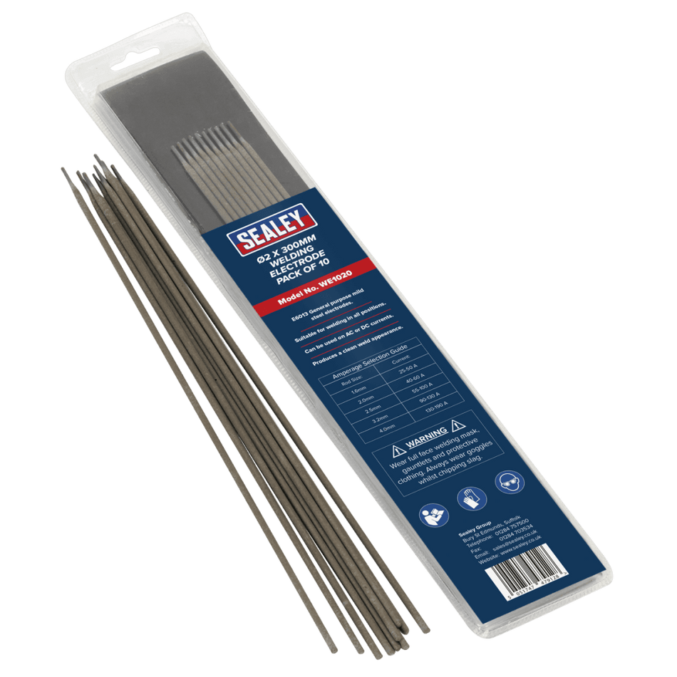 Sealey Welding Electrodes 2 x 300mm Pack of 10 Model No-WE1020