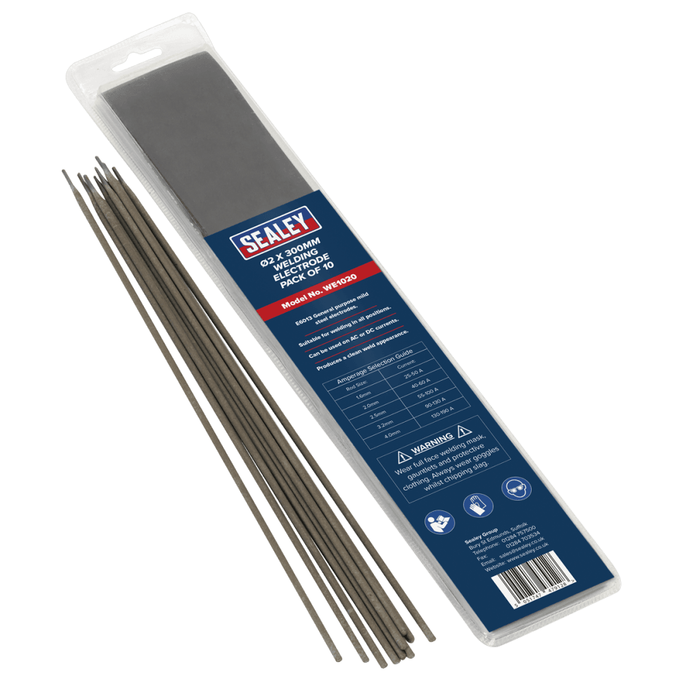 Sealey Welding Electrodes 2 x 300mm Pack of 10 Model No-WE1020