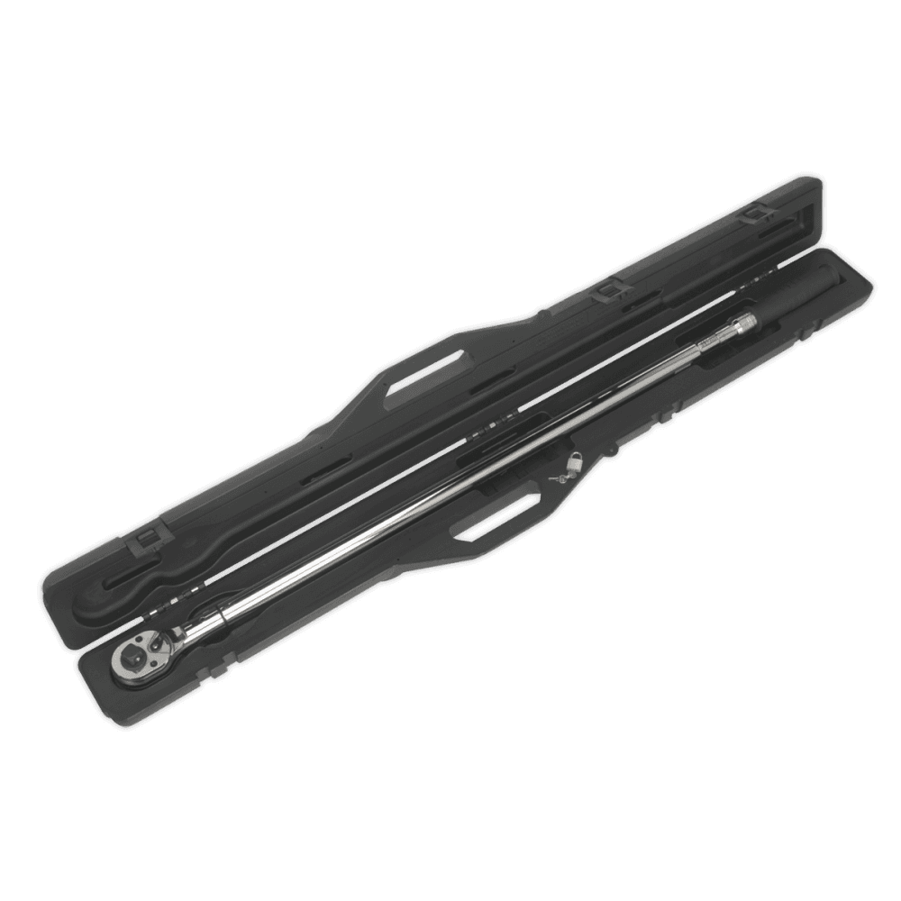 Sealey Torque Wrench 3/4"Sq Drive Push-Through Calibrated Model No-STW601