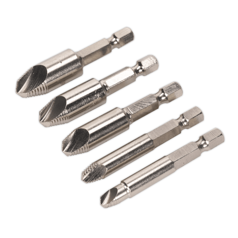 Sealey HSS Screw Extractor Set 5pc Model No-AK7228