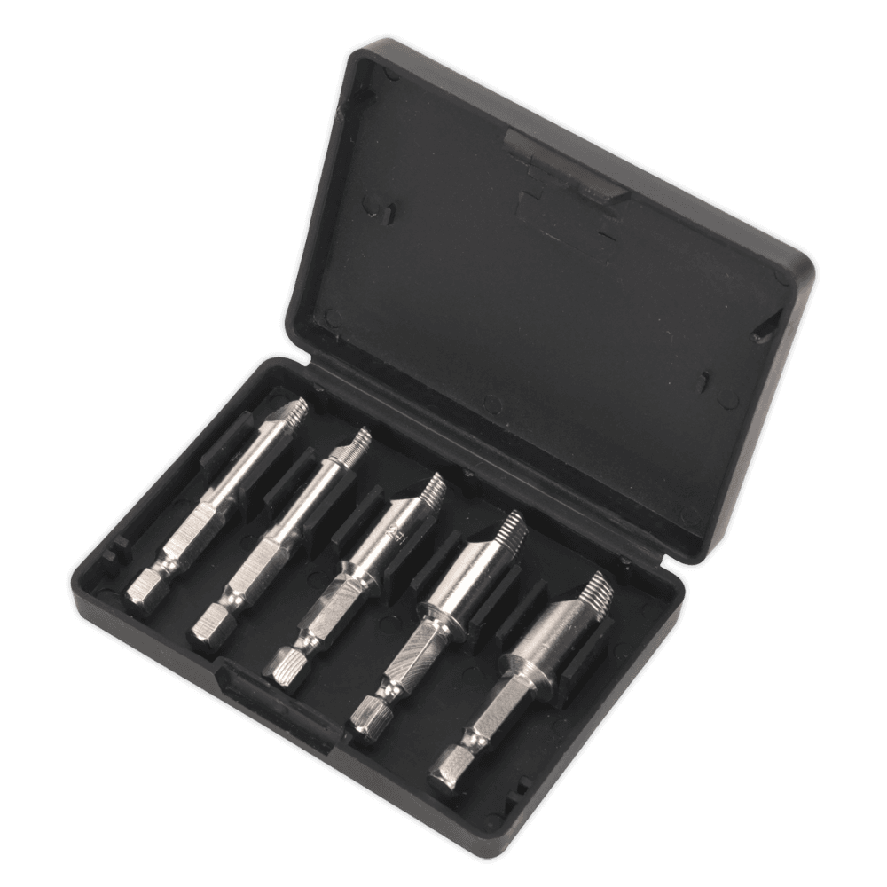 Sealey HSS Screw Extractor Set 5pc Model No-AK7228