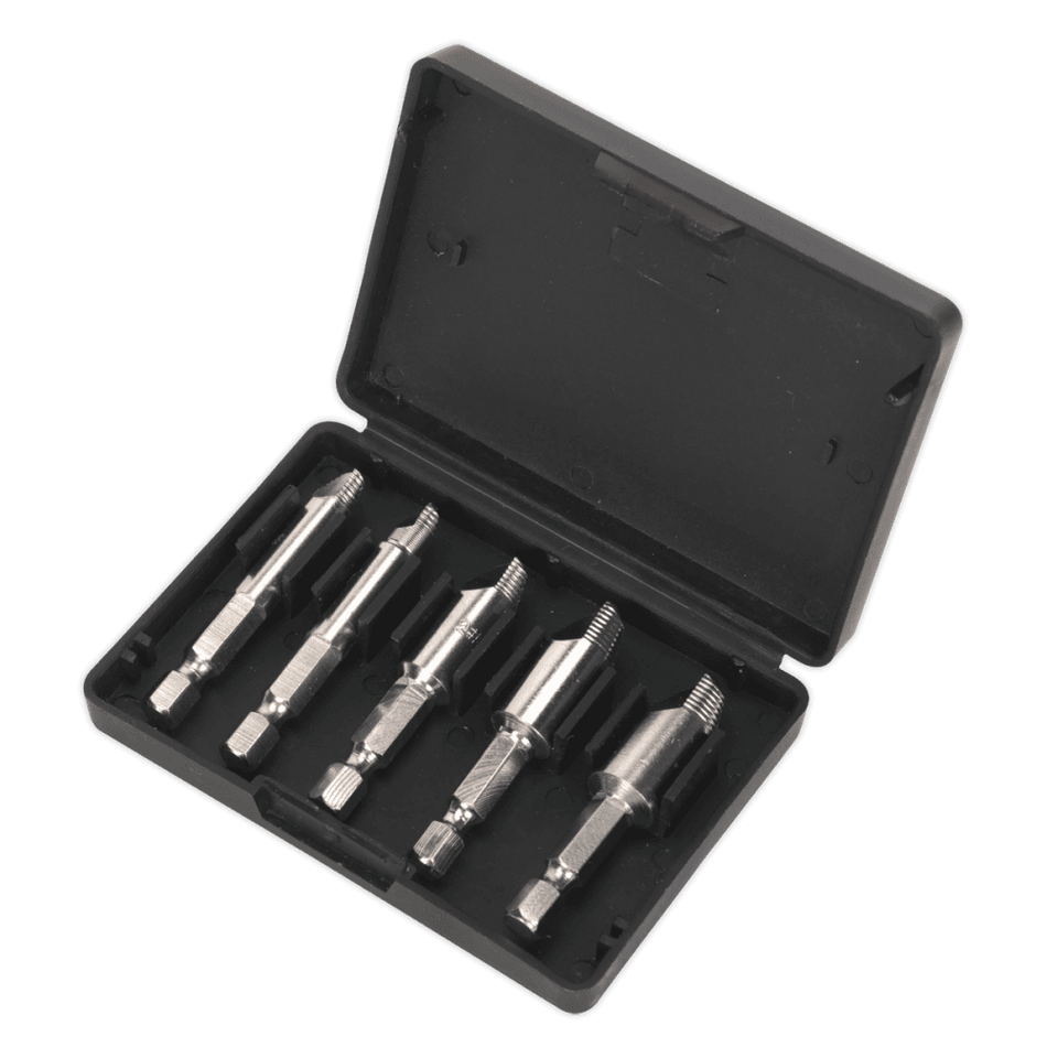 Sealey HSS Screw Extractor Set 5pc Model No-AK7228