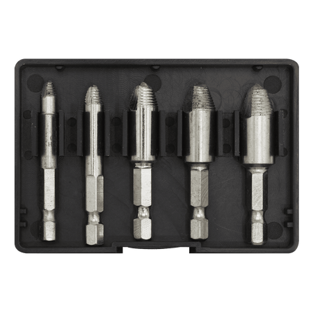 Sealey HSS Screw Extractor Set 5pc Model No-AK7228