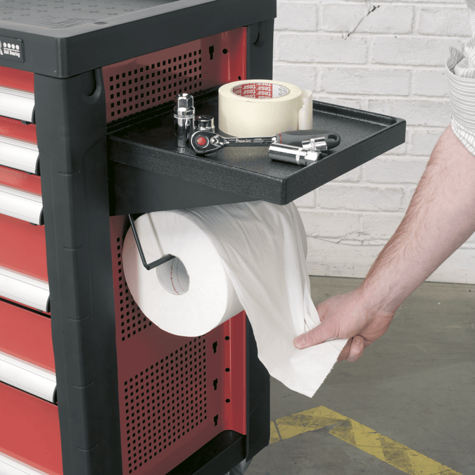 Sealey Side Shelf & Roll Holder for AP24 Series Tool Chests Model No-AP24ACC2