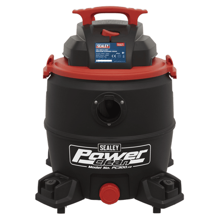 Sealey Vacuum Cleaner Wet & Dry 30ltr 1400W/230V Model No-PC300
