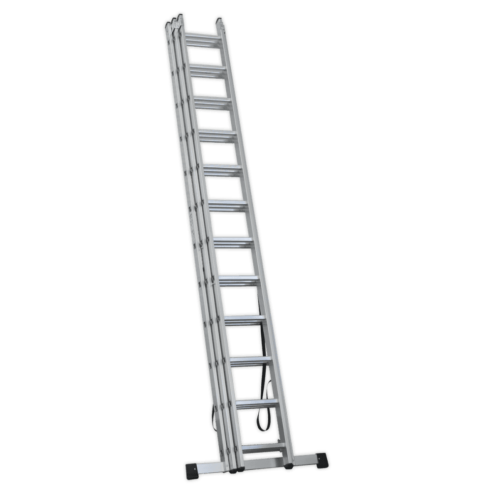 Sealey Aluminium Extension Combination Ladder 3x12 EN 131 Model No-ACL312