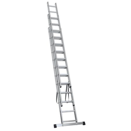 Sealey Aluminium Extension Combination Ladder 3x12 EN 131 Model No-ACL312