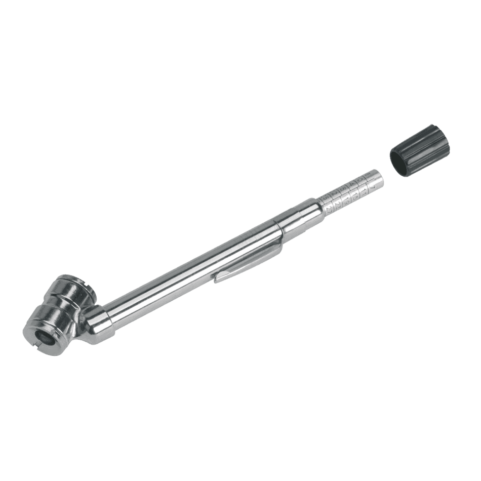 Sealey Universal Deluxe Tyre Pressure Gauge with Pocket Clip 6-50psi Model No-TSTPG8