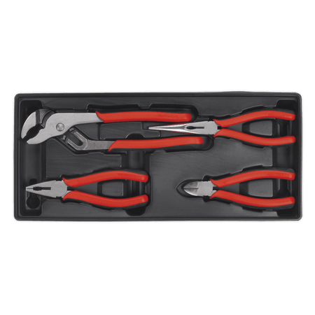 Sealey Tool Tray with Pliers Set 4pc Model No-TBT02
