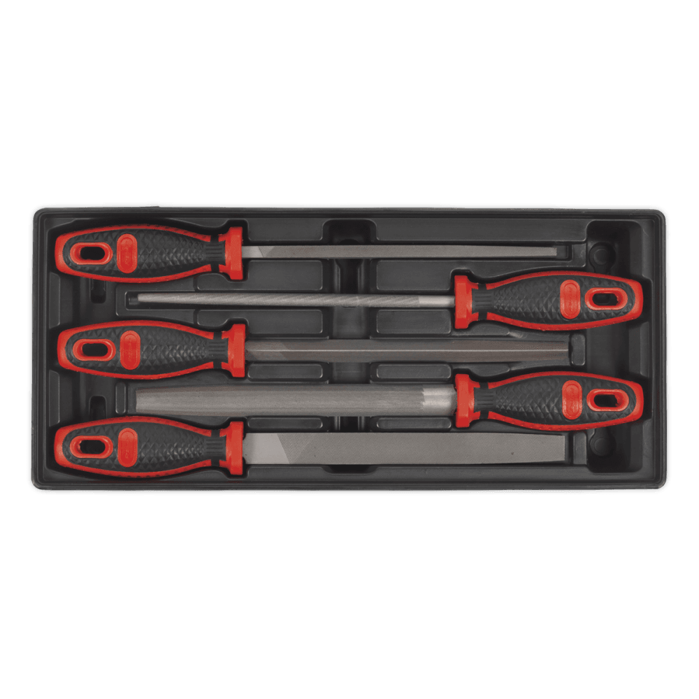 Sealey Tool Tray with Engineers File Set 5pc Model No-TBT09