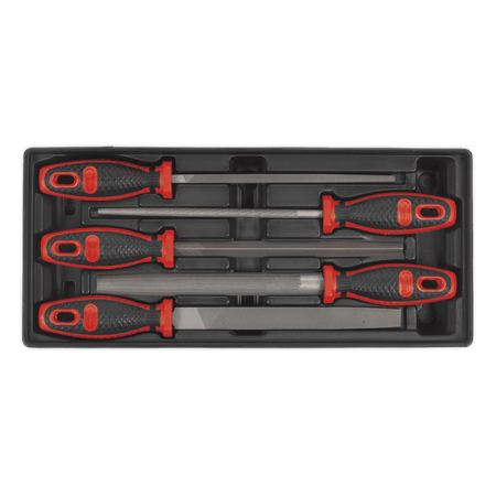 Sealey Tool Tray with Engineers File Set 5pc Model No-TBT09