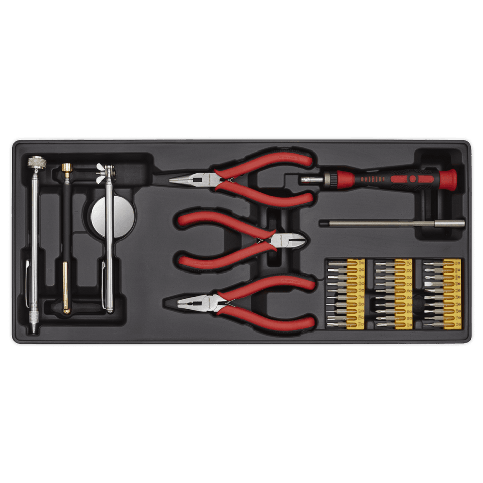 Sealey Tool Tray with Precision & Pick-Up Tool Set 38pc Model No-TBT17