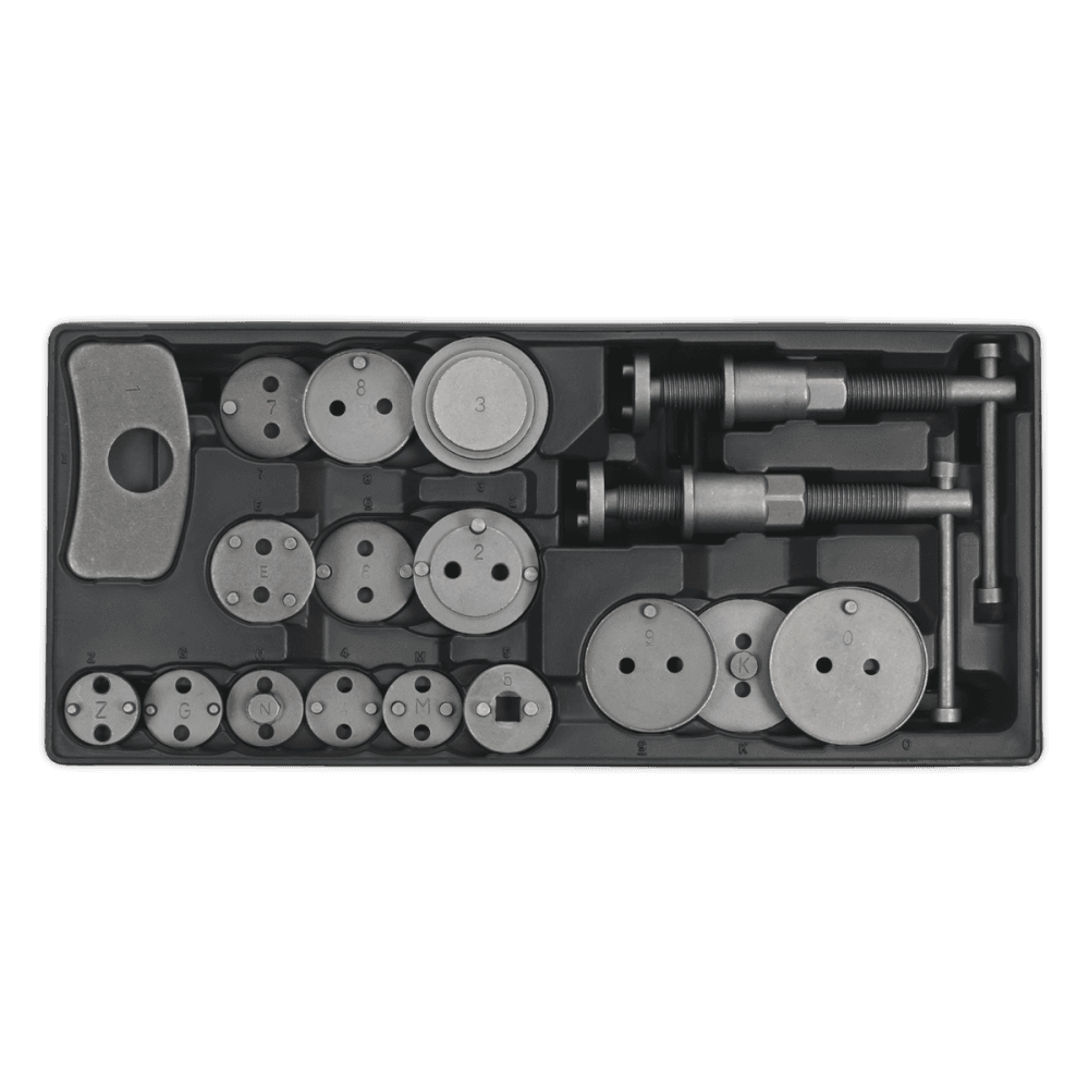 Sealey Tool Tray with Brake Wind Back Tool Kit 18pc Model No-TBT27