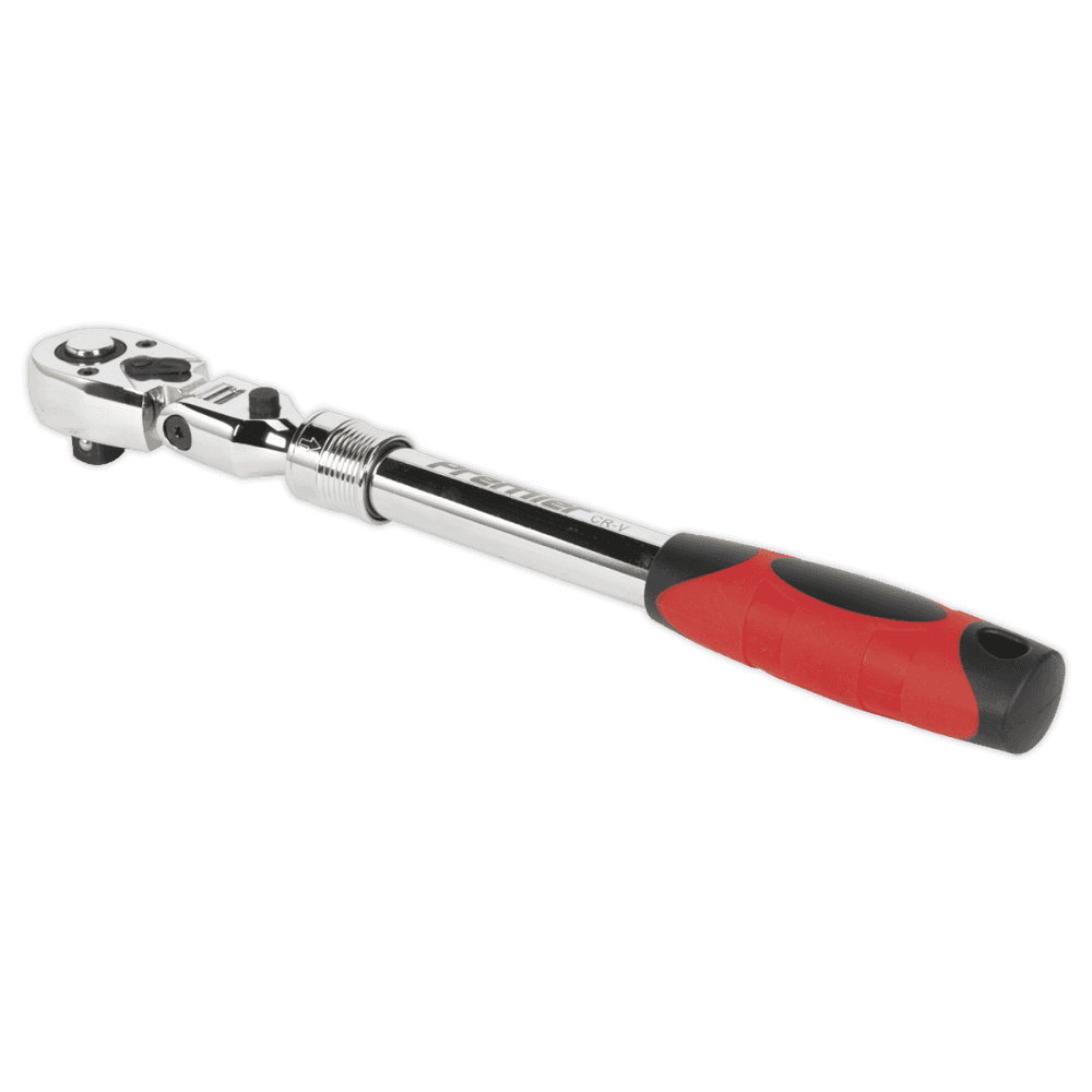 Sealey Flexi-Head Ratchet Wrench 1/2"Sq Drive Extendable Model No-AK6682